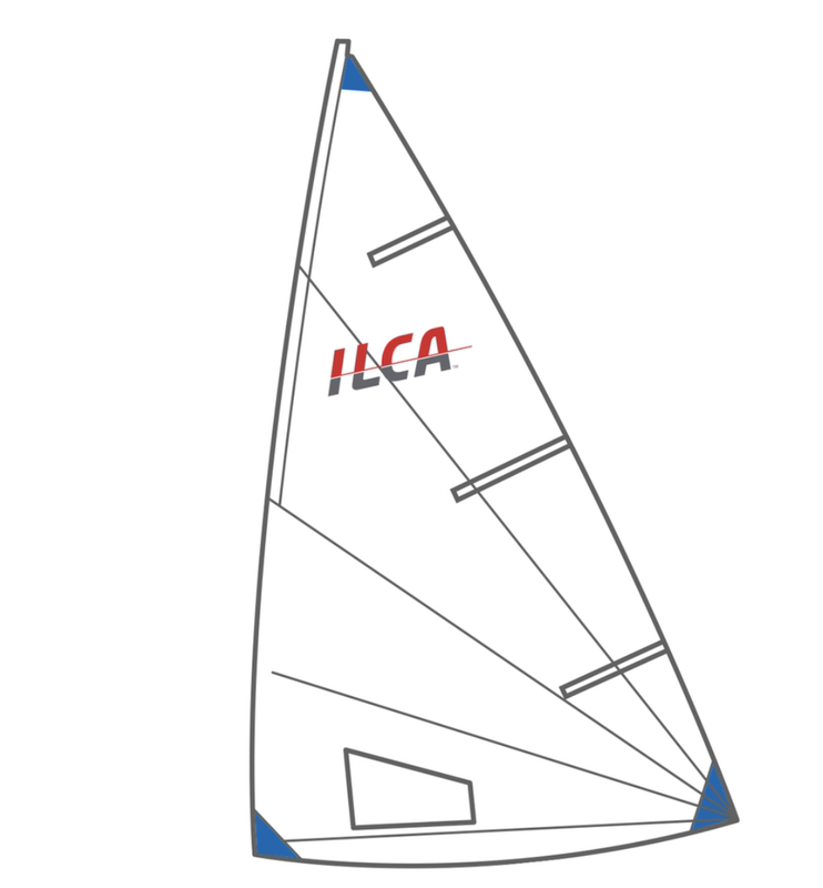 Brand New Competition Sail Ilca6 Level Association Certified Imported New Sail (Haida) Without Sail Frame