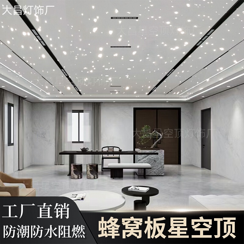 Honeycomb Panel Starry Sky Ceiling Light Panel Fiber Optic Light for Living Room, Balcony, Hotel, Restaurant, Club, Shopping Mall, Ktv Honeycomb Panel Starry Sky Ceiling Light Panel Fiber Optic Light for Living Room, Balcony, Hotel, Restaurant, Club, Shopping Mall, Ktv