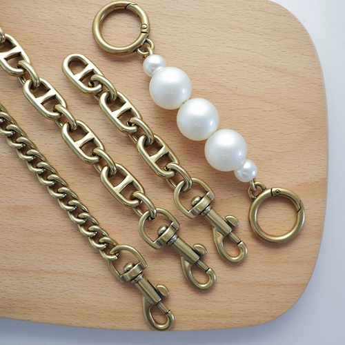 Совместимая сумка подмышку, цепь, аксессуары из жемчуга, бретели, ремешок для сумки