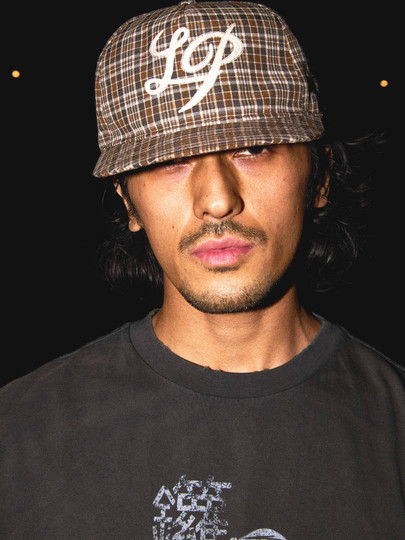 LIBERAFIT 格纹泡泡纱 平檐货车帽 PLAID TRUCKER HAT