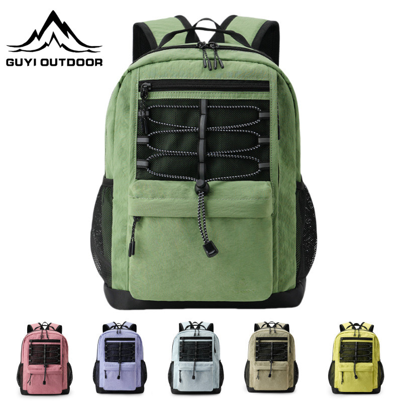 Outdoor Children's Sports Backpack Lightweight School Bag For Hiking, Study Tours, And Casual Travel For Elementary Students - Thumbnail 4