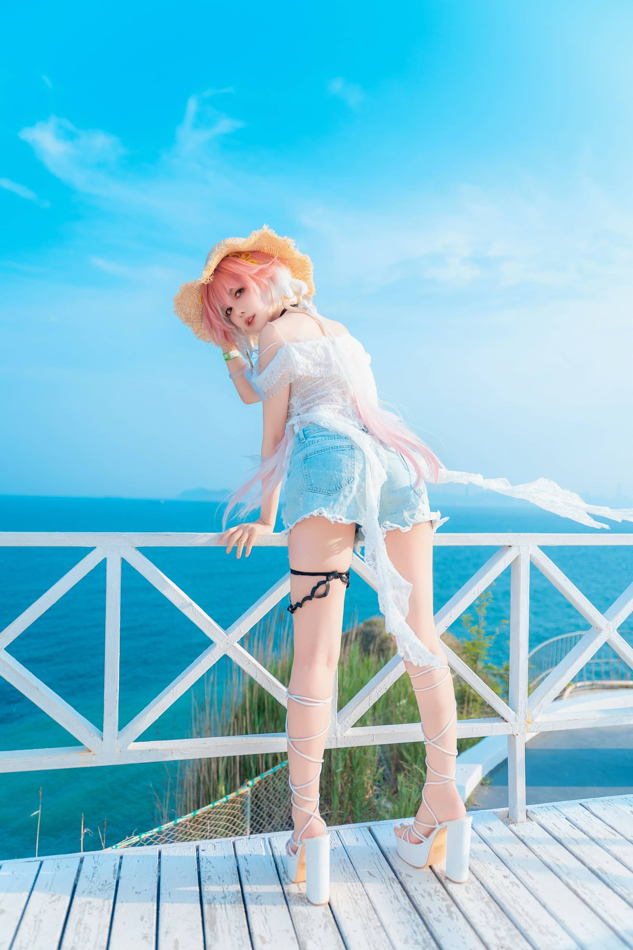 Shika小鹿鹿 鸣潮 长离 海