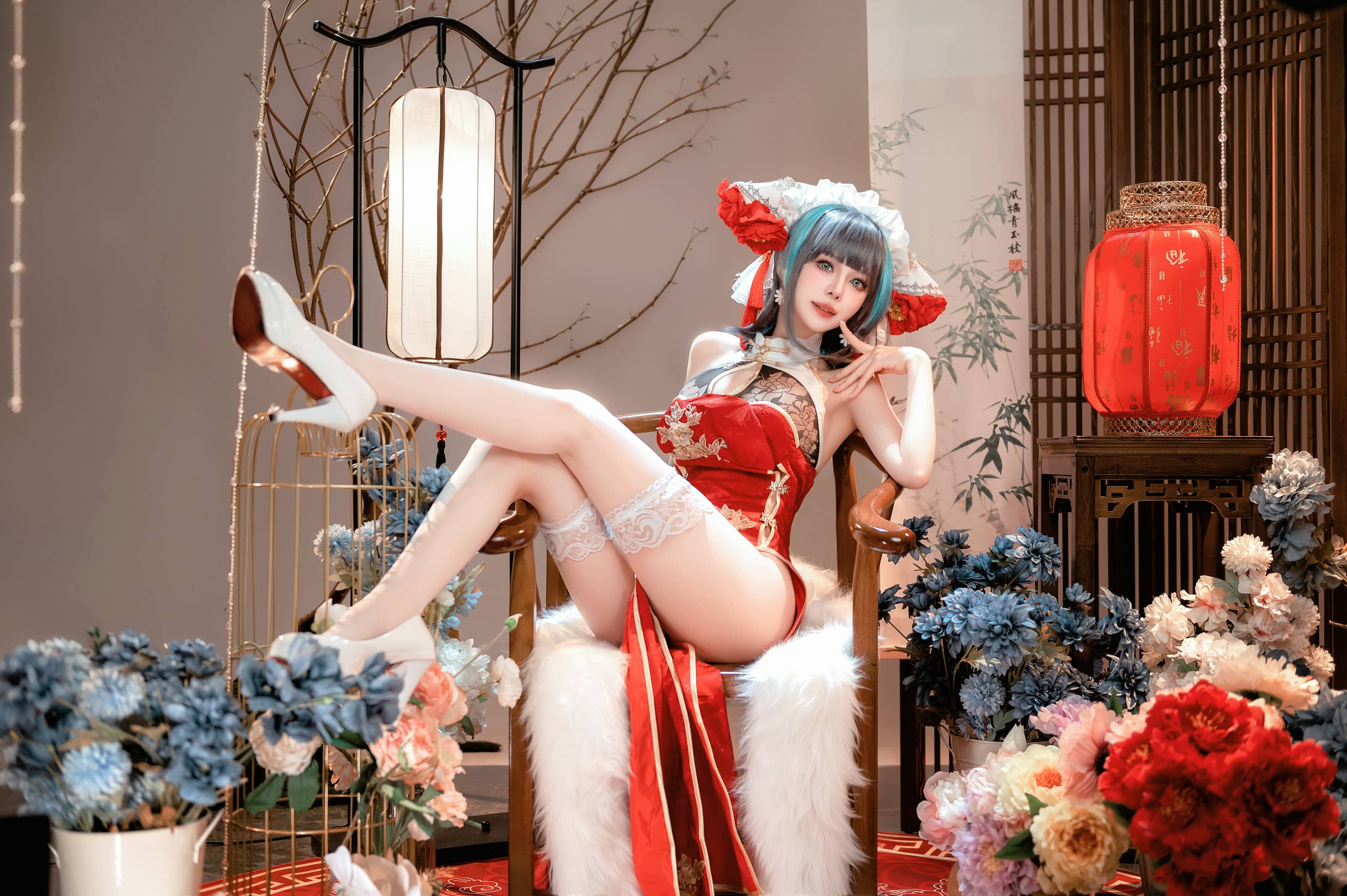Shika小鹿鹿 碧蓝航线 新年柴郡