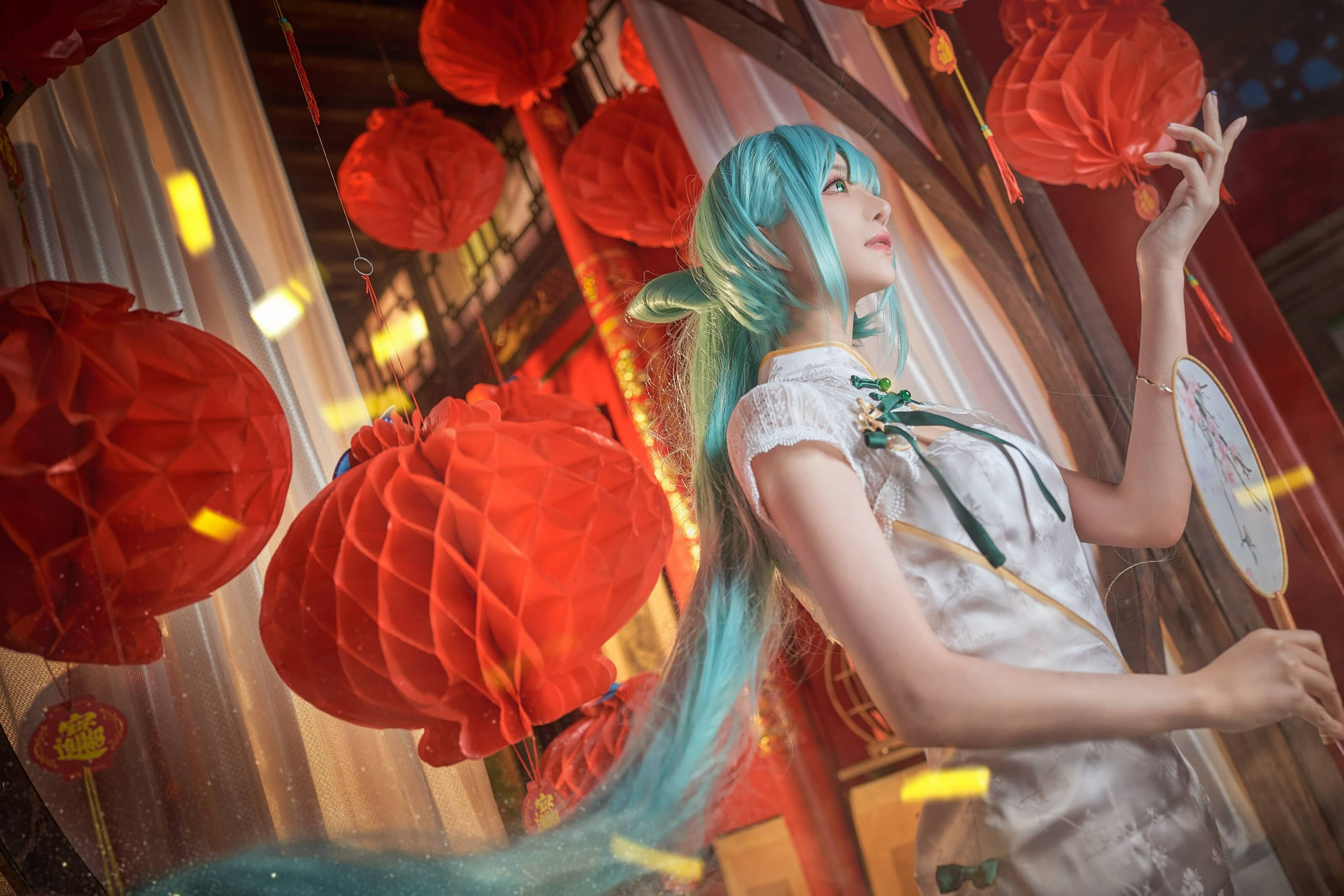 Shika小鹿鹿 初音 韶华旗袍