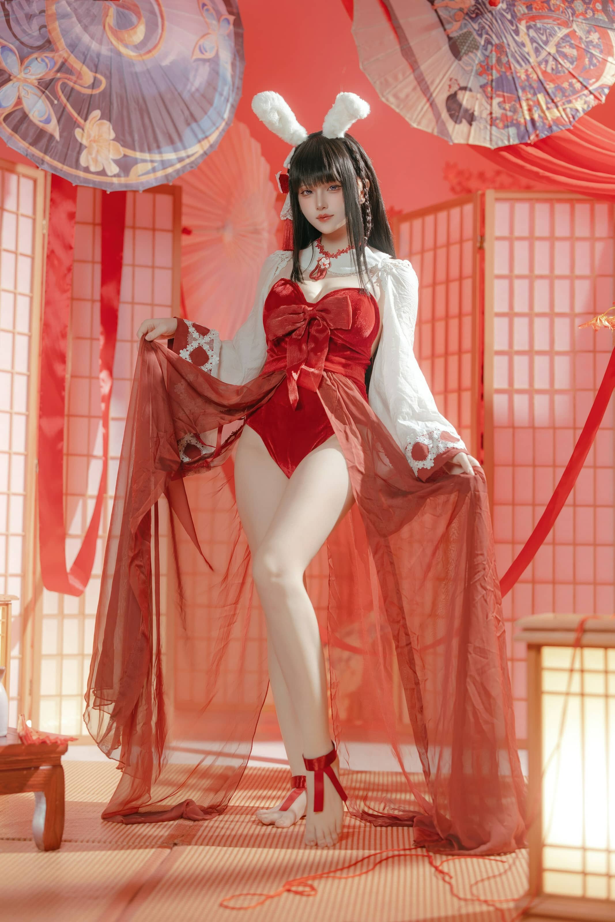 屿鱼Yukako 碧蓝航线 大山·祈愿的巫女兔