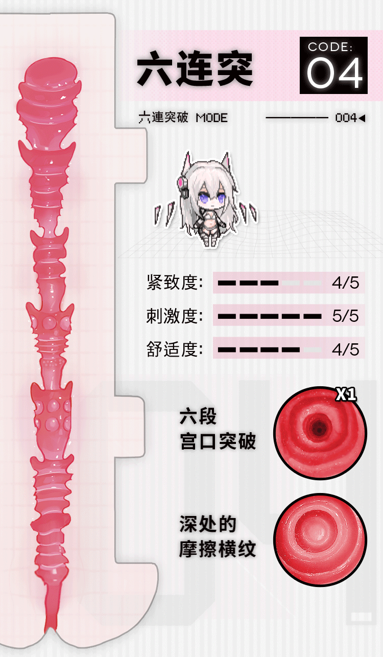 YUU幻雪机娘飞机杯二代姬娘可拆卸洗5合一替换通道圣杯