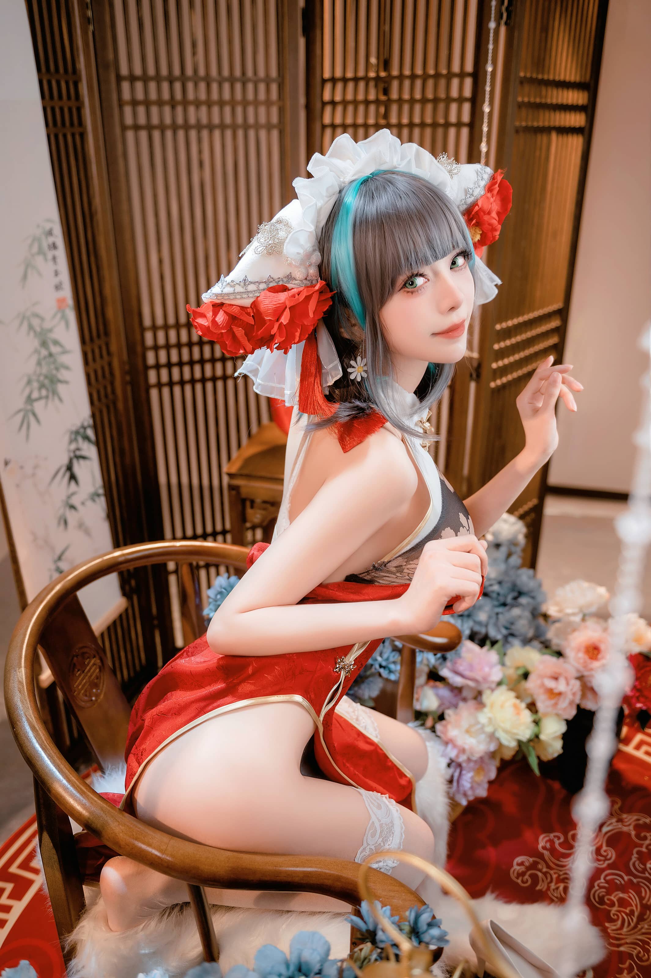 Shika小鹿鹿 碧蓝航线 新年柴郡