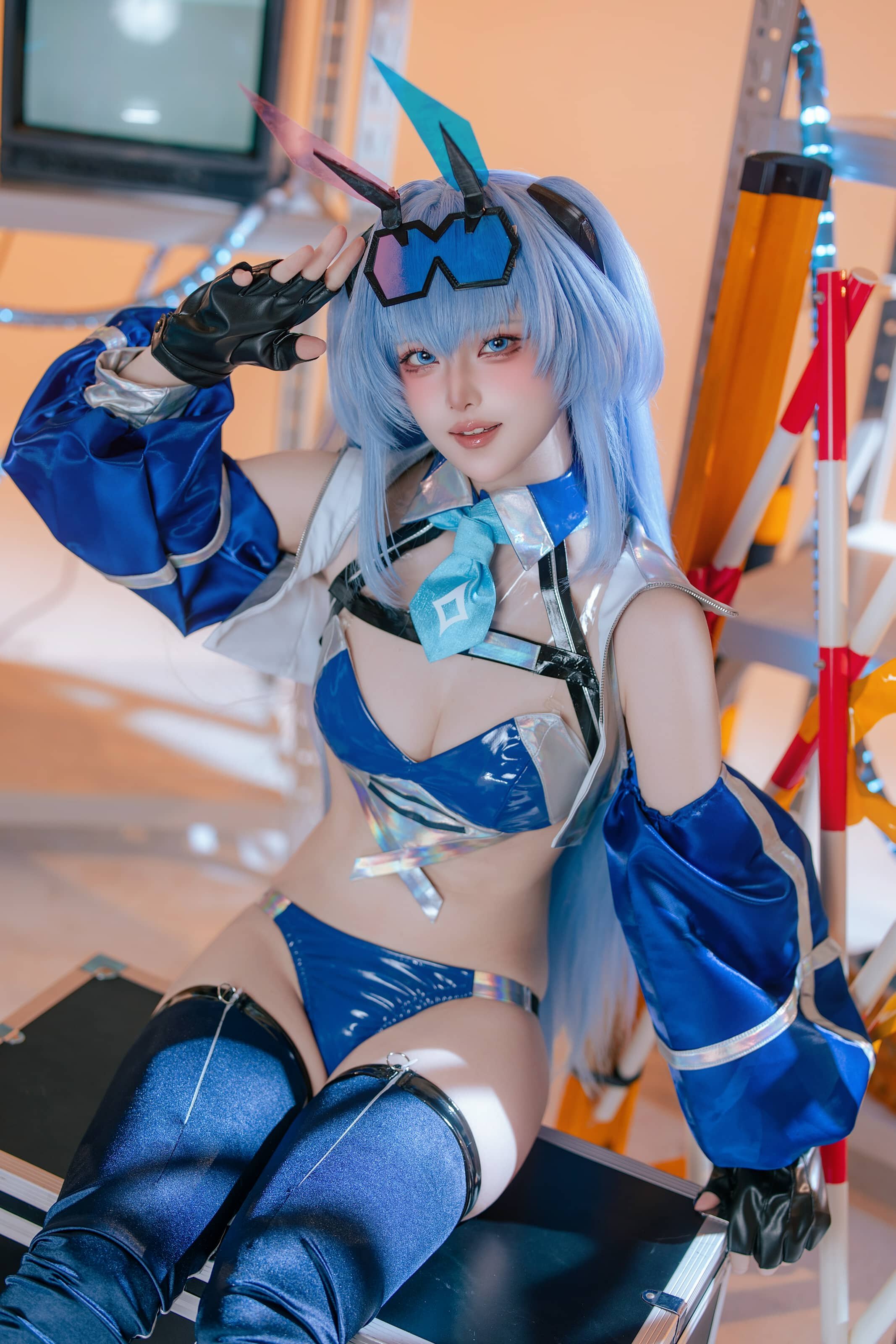 屿鱼Yukako 碧蓝航线 花园赛车服