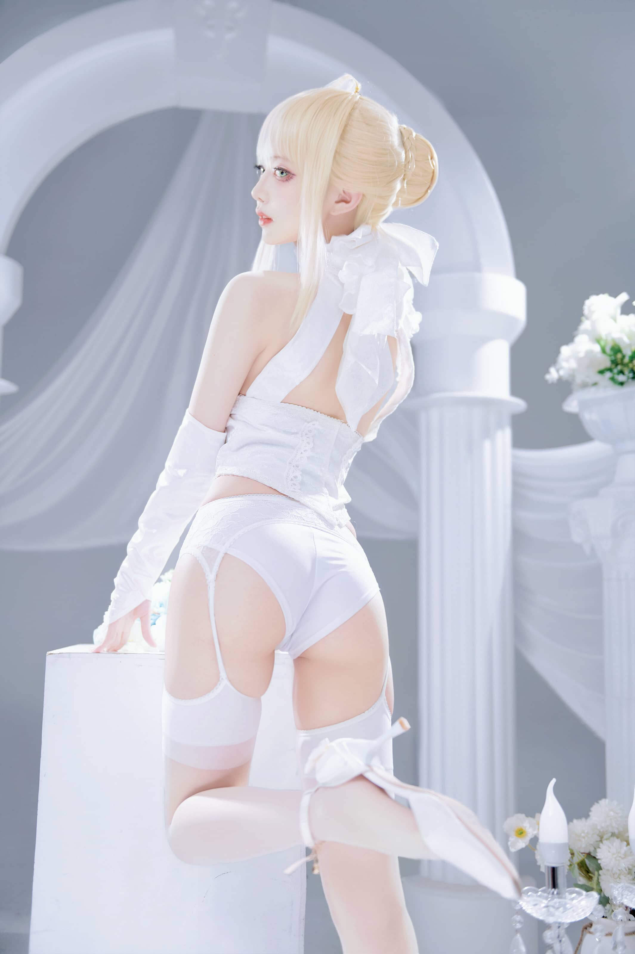 Shika小鹿鹿 FGO Saber花嫁