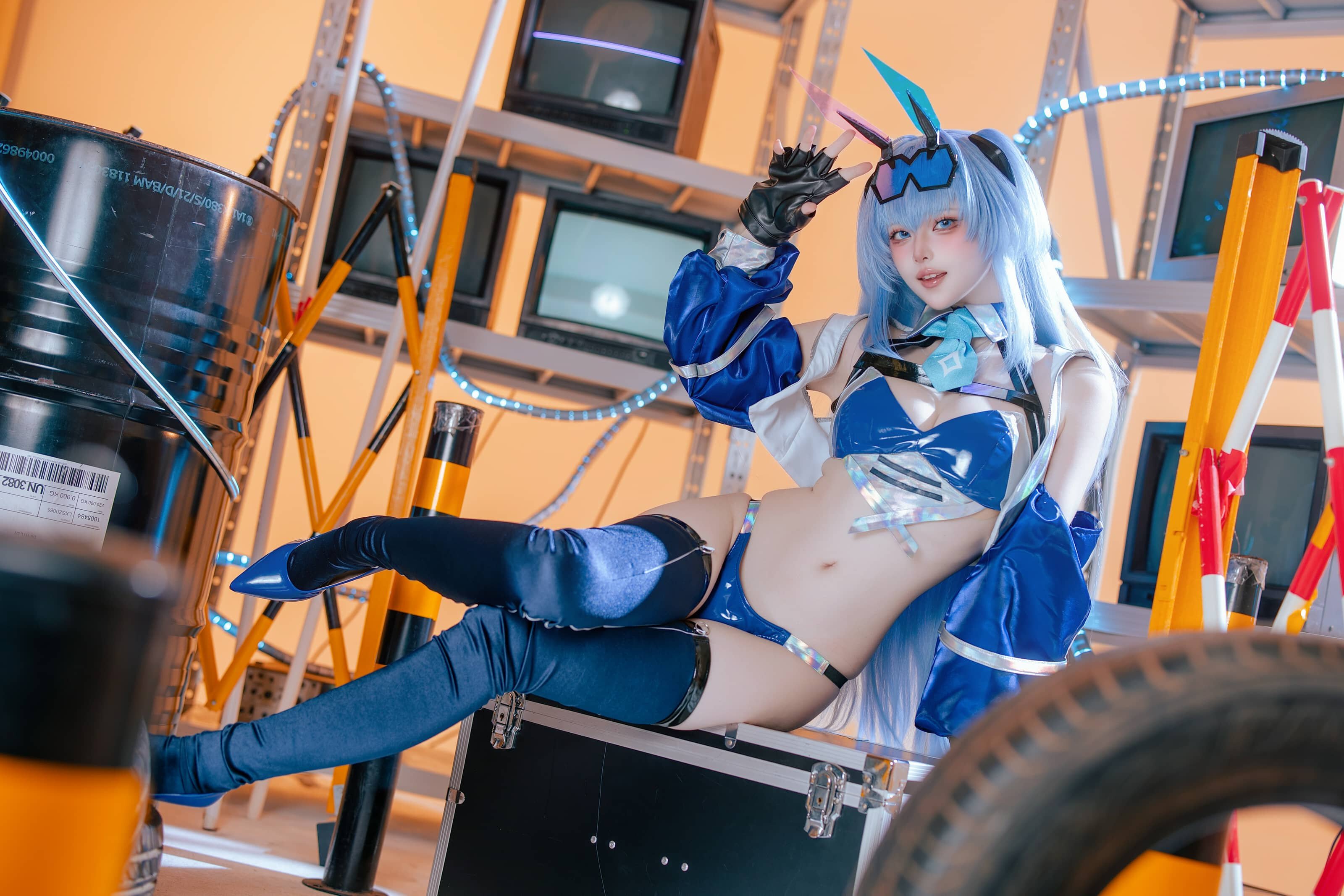 屿鱼Yukako 碧蓝航线 花园赛车服