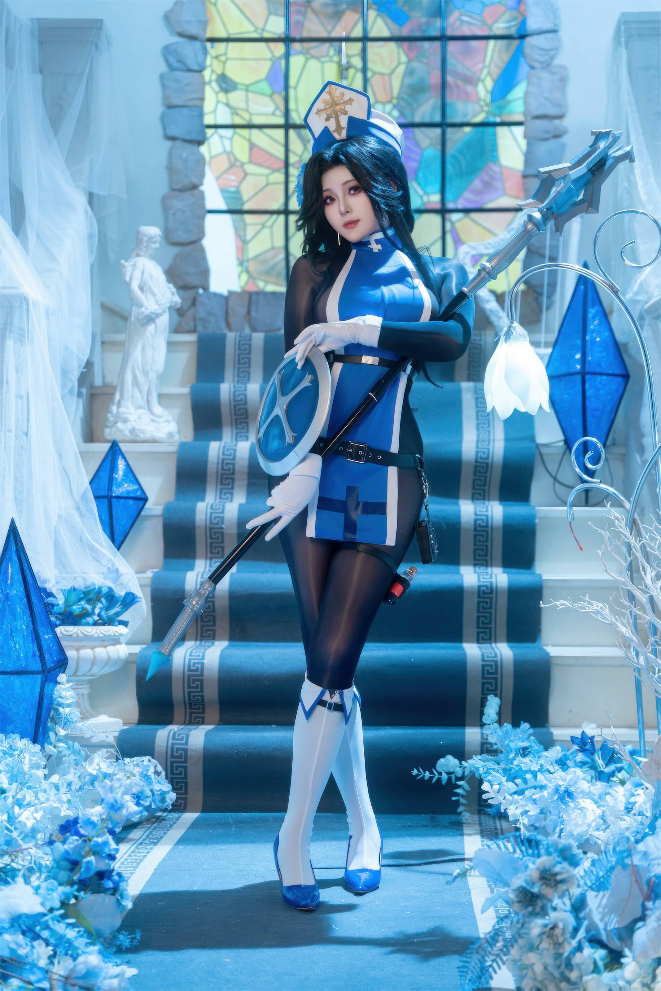 Natsuko_夏夏子 Nikke胜利女神 梅登·冰玫瑰