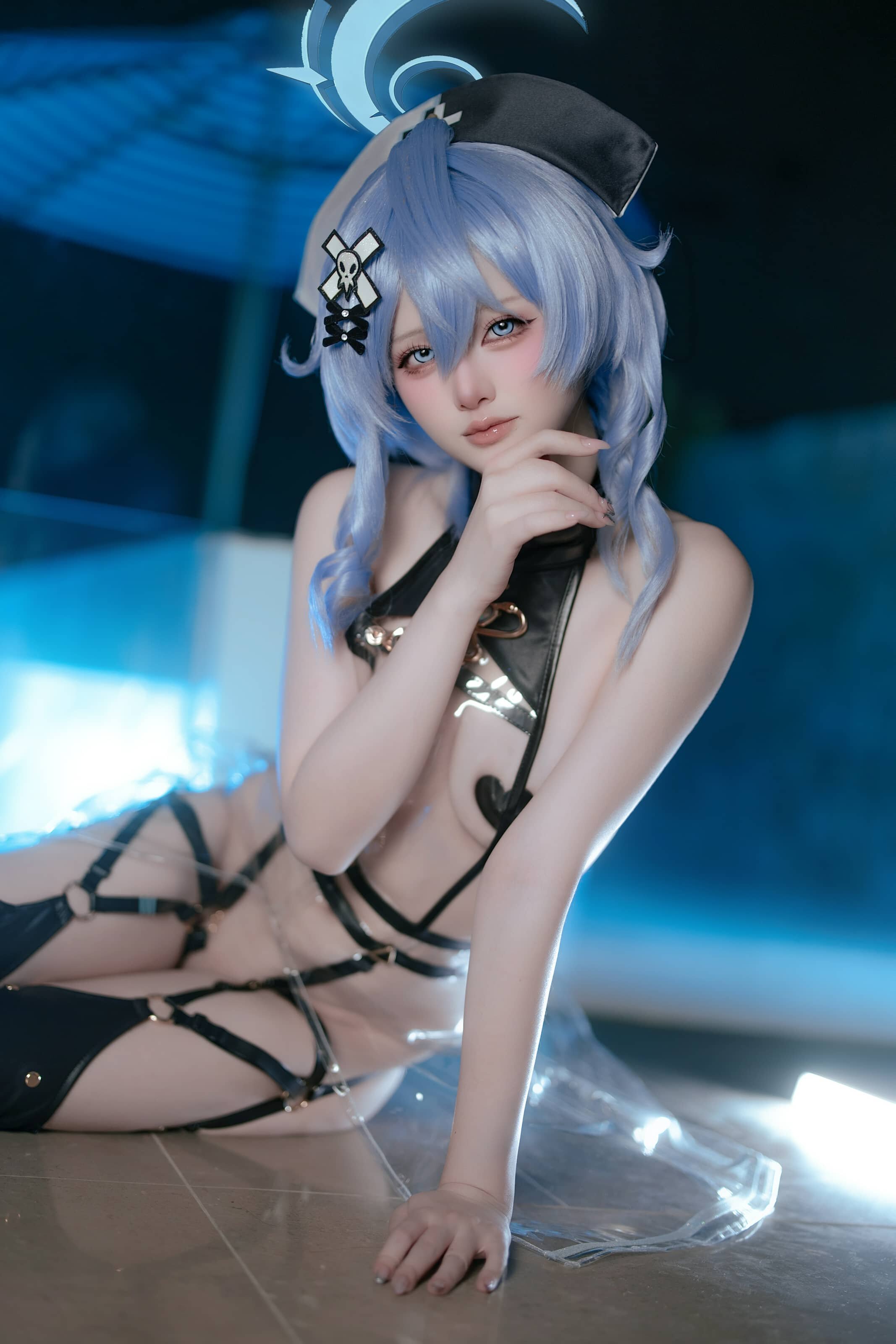 屿鱼Yukako 蔚蓝档案 亚子 同人透明护士