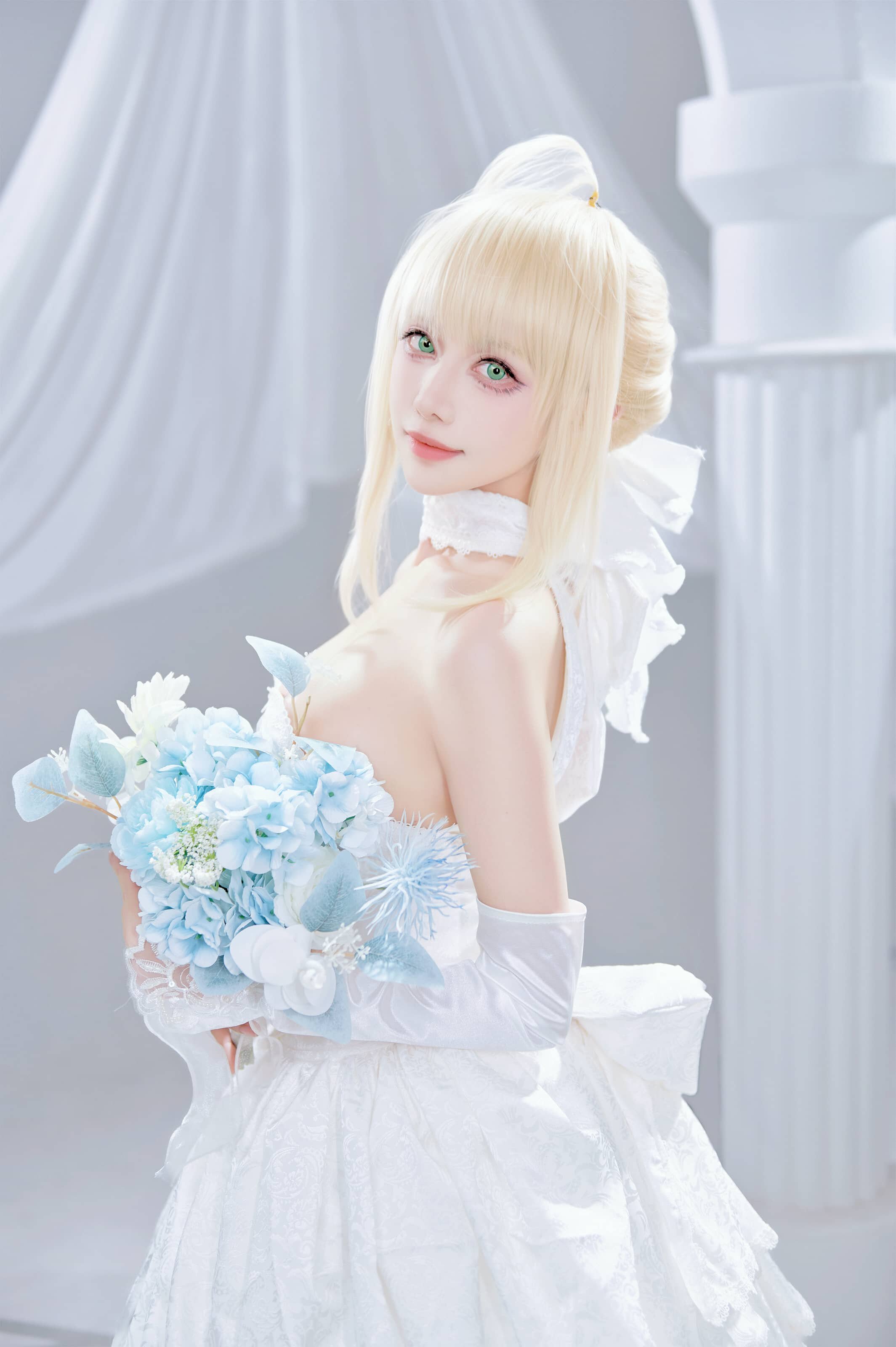 Shika小鹿鹿 FGO Saber花嫁