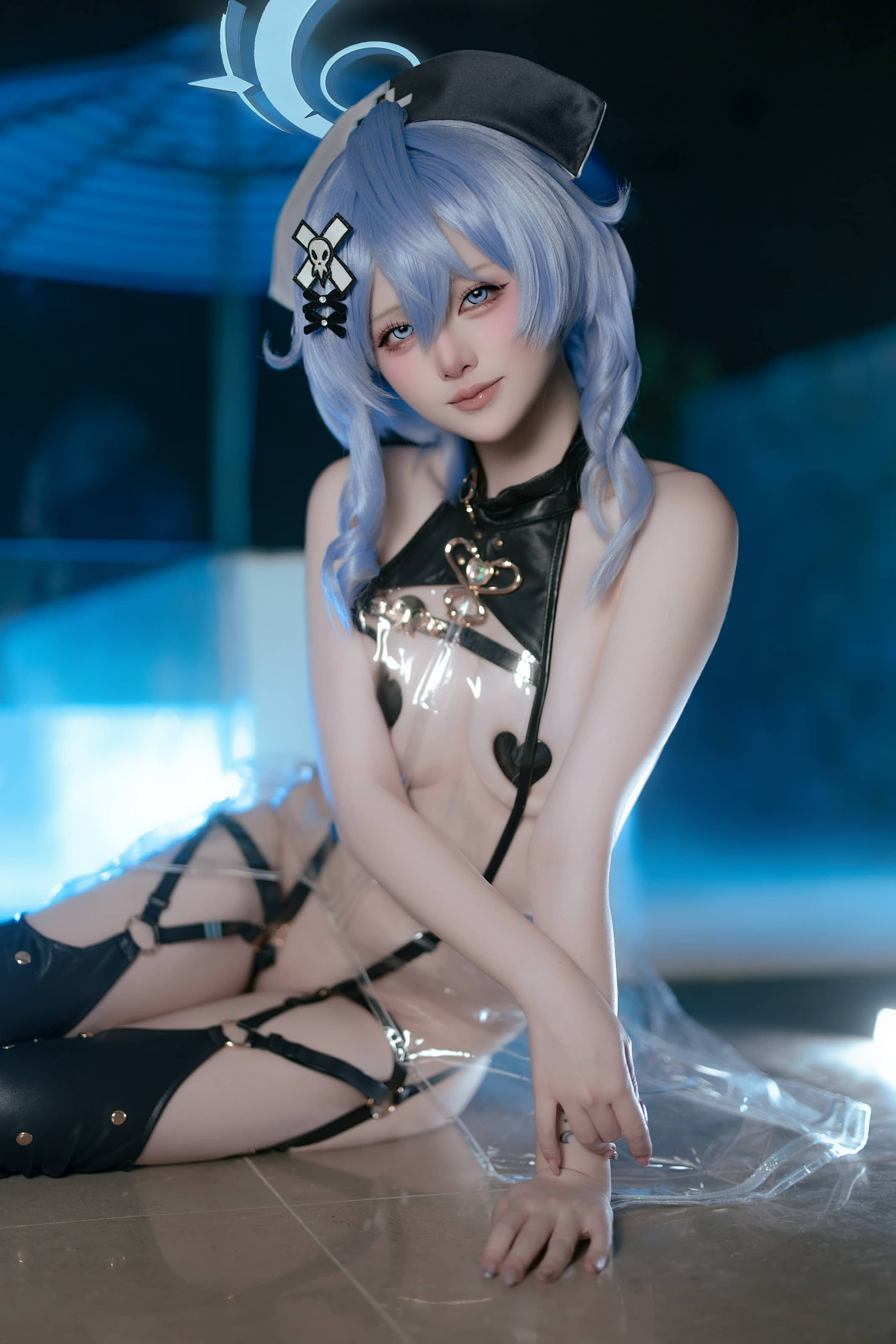 屿鱼Yukako 蔚蓝档案 亚子 同人透明护士