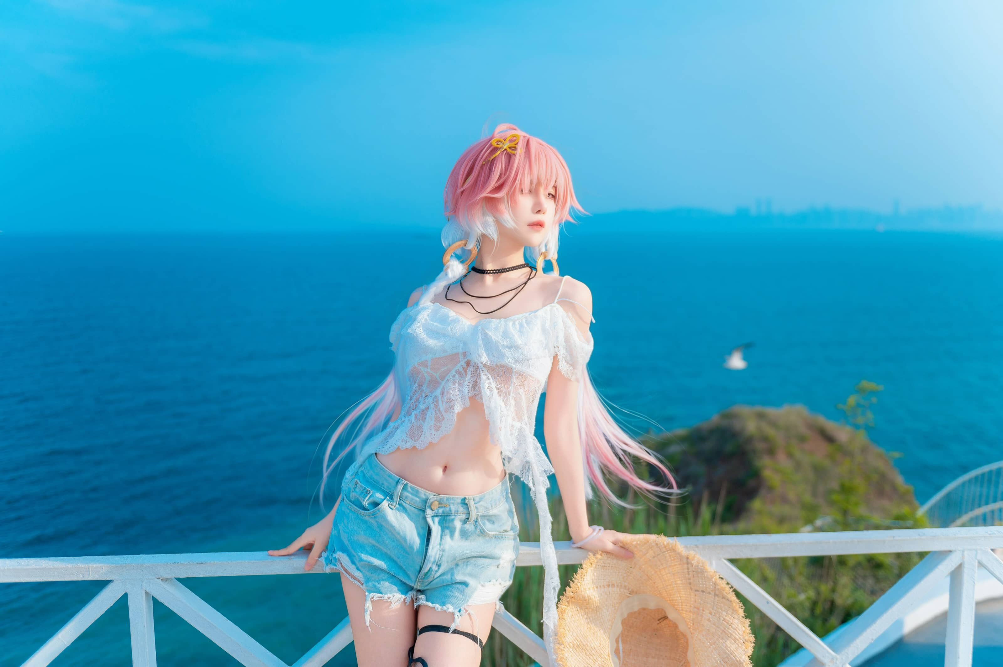 Shika小鹿鹿 鸣潮 长离 海