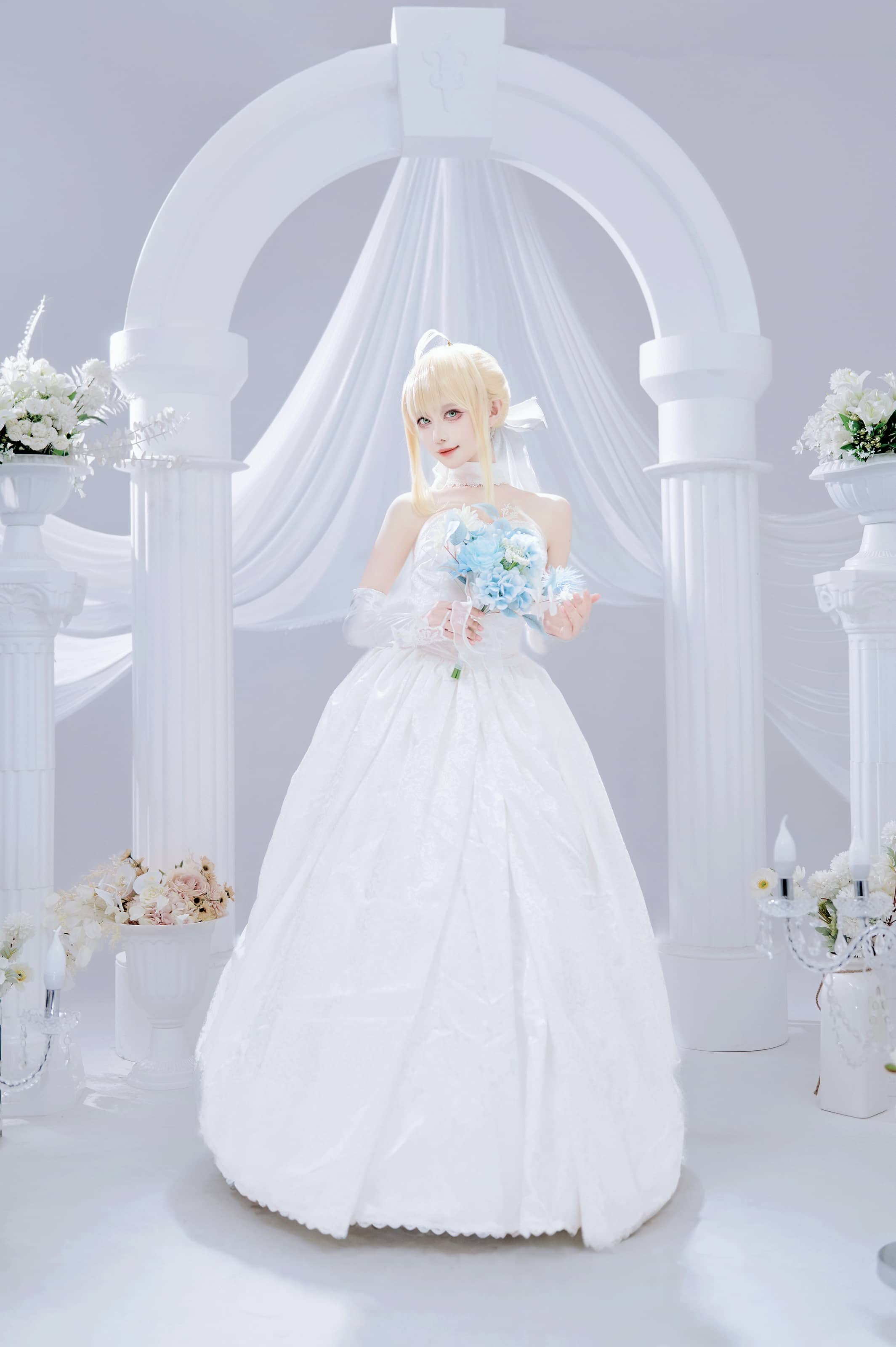 Shika小鹿鹿 FGO Saber花嫁