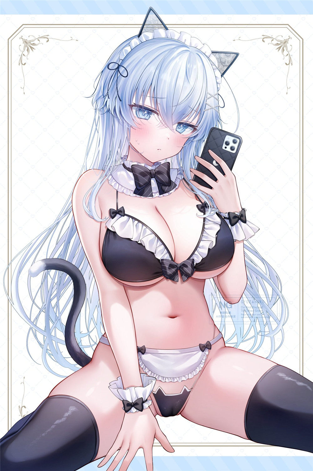 【插画精选】蔚蓝档案 调月莉音 鸣潮 琳奈 绝区零 叶瞬光[53P-176MB]