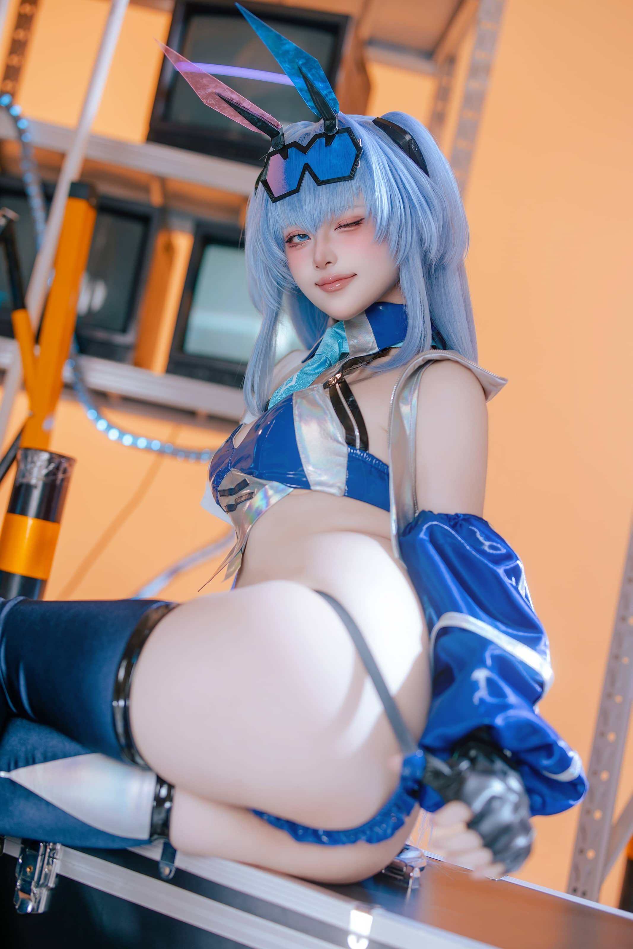 屿鱼Yukako 碧蓝航线 花园赛车服