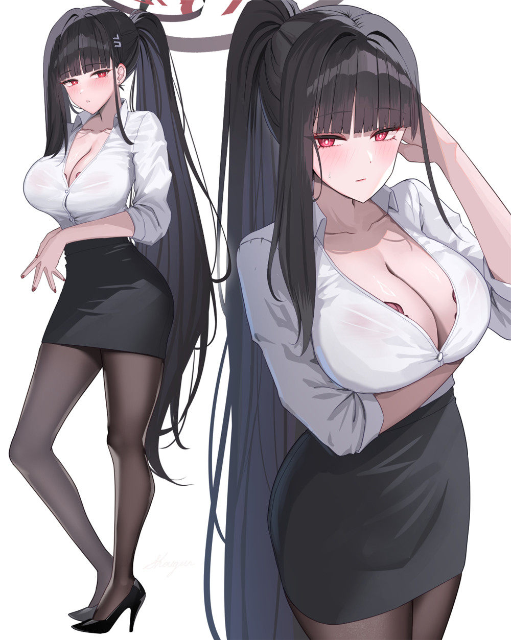 【插画精选】崩坏：星穹铁道 大黑塔 明日方舟：终末地 史尔特尔[50P-355MB]