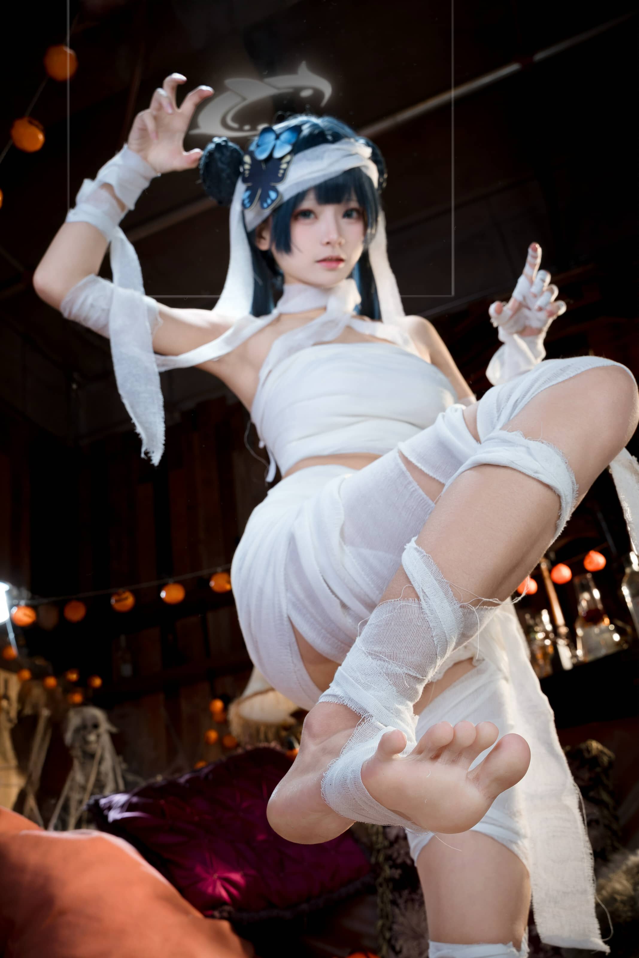 九柒喵 蔚蓝档案 好美+妃咲万圣节