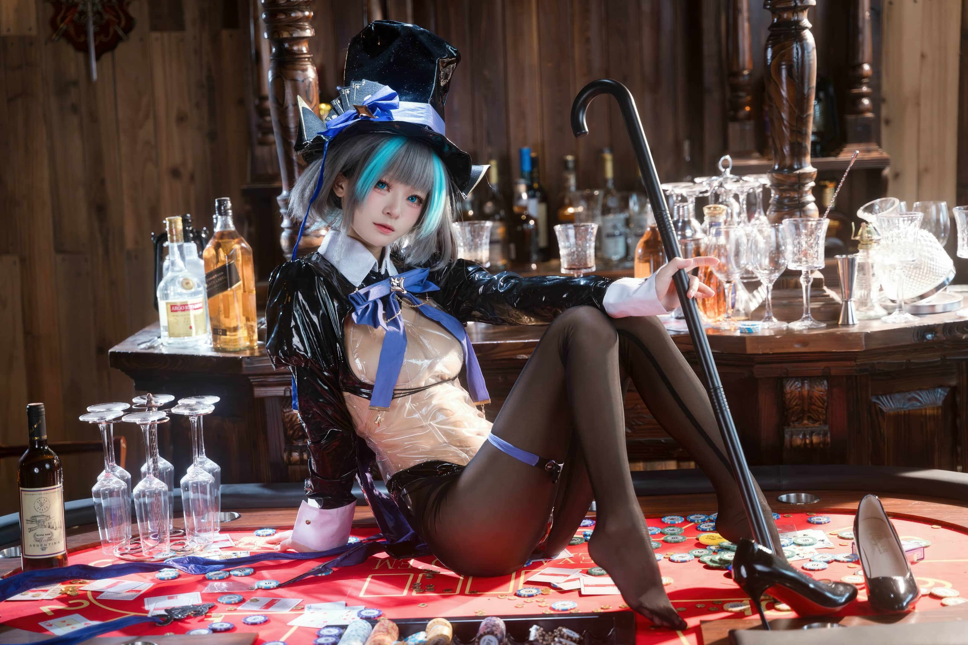 九柒喵 柴郡兔女郎