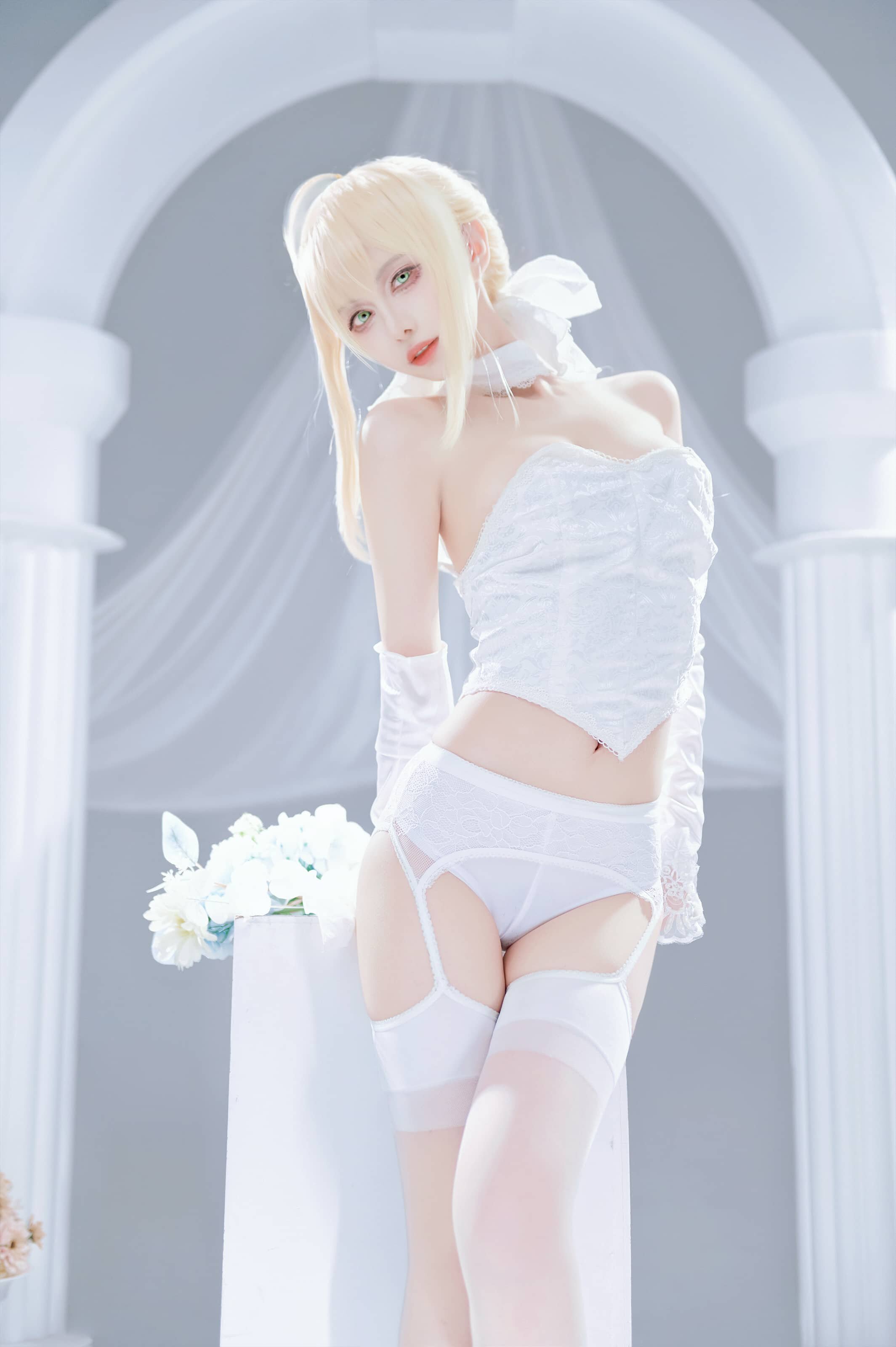 Shika小鹿鹿 FGO Saber花嫁