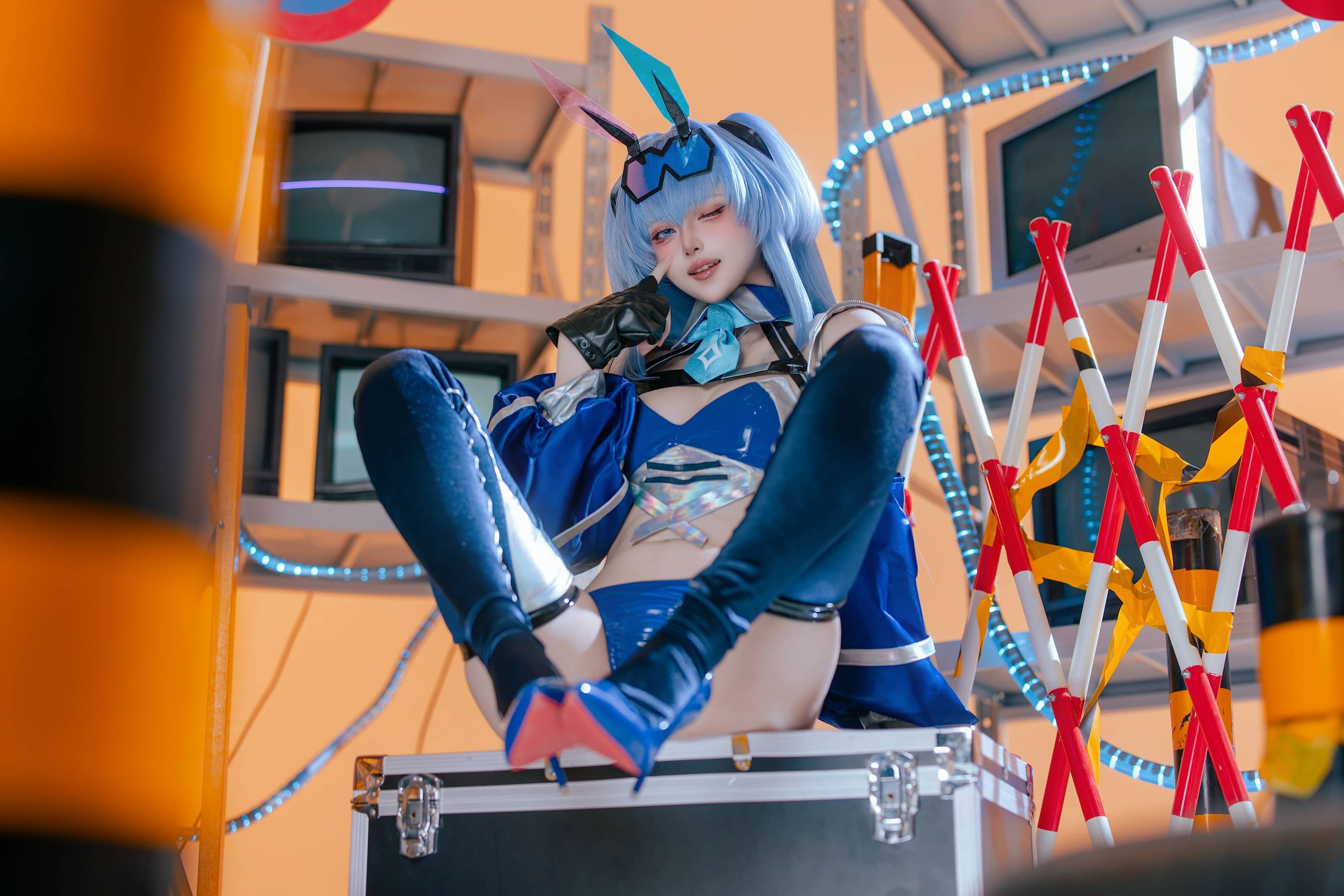 屿鱼Yukako 碧蓝航线 花园赛车服