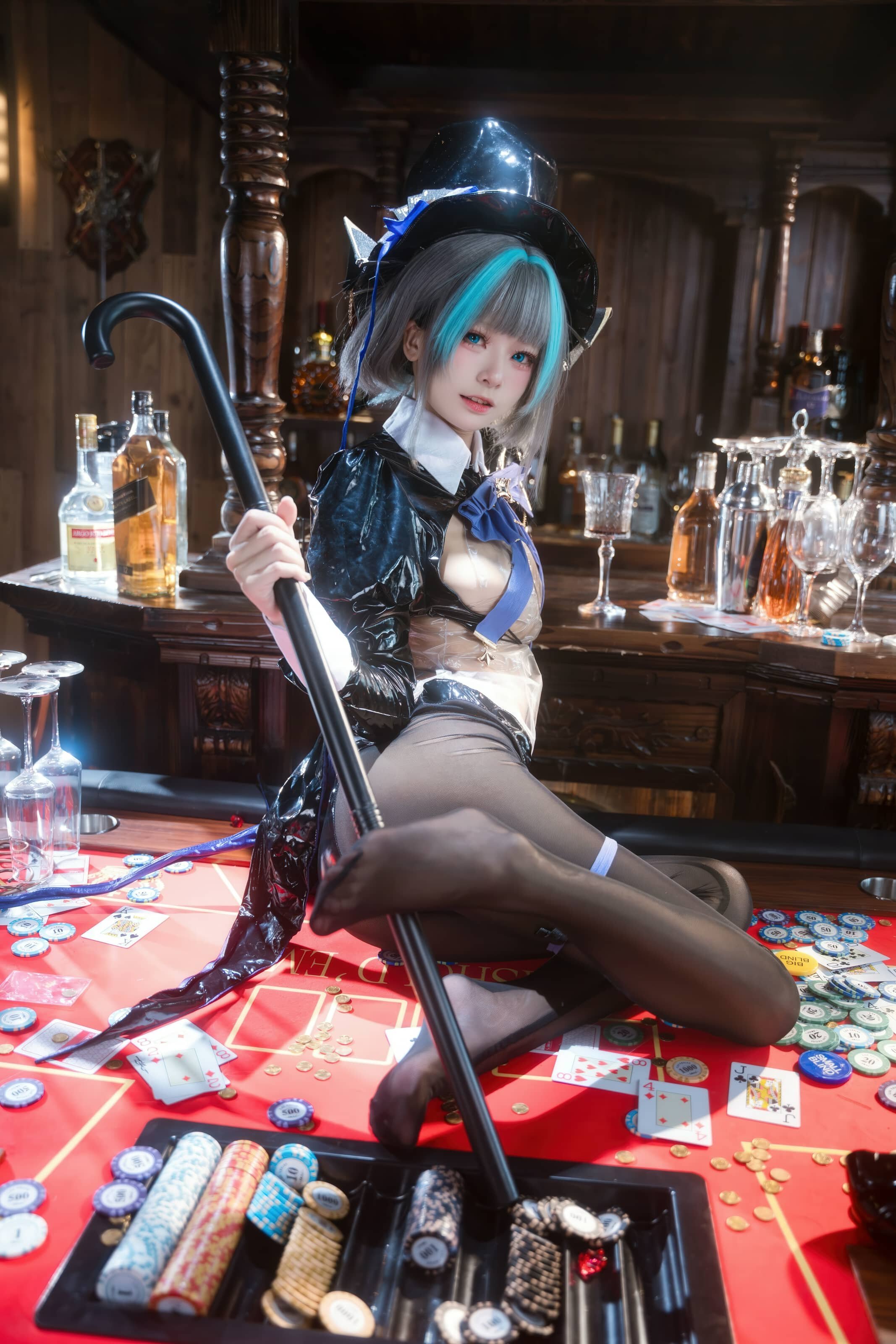 九柒喵 柴郡兔女郎