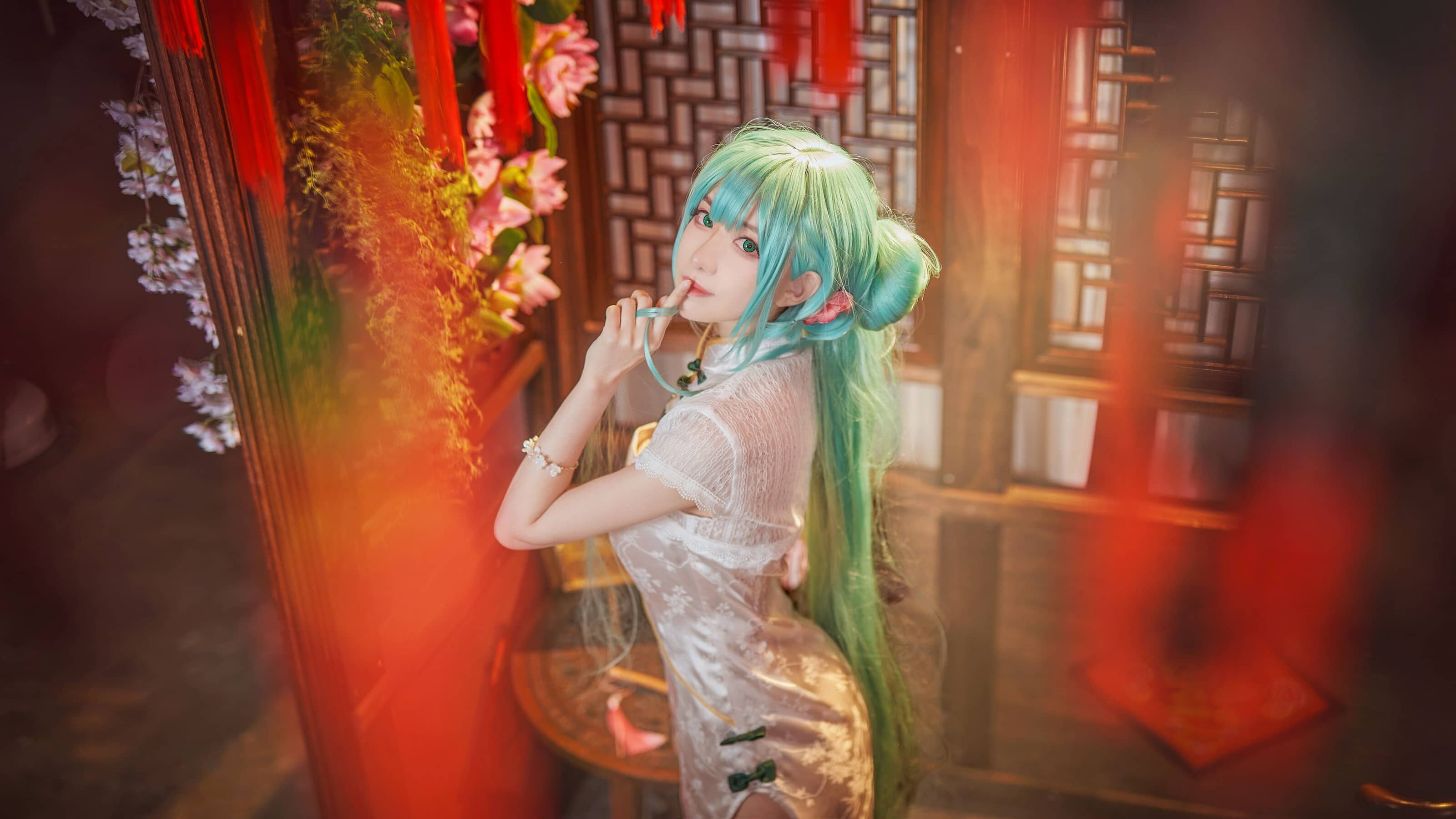 Shika小鹿鹿 初音 韶华旗袍