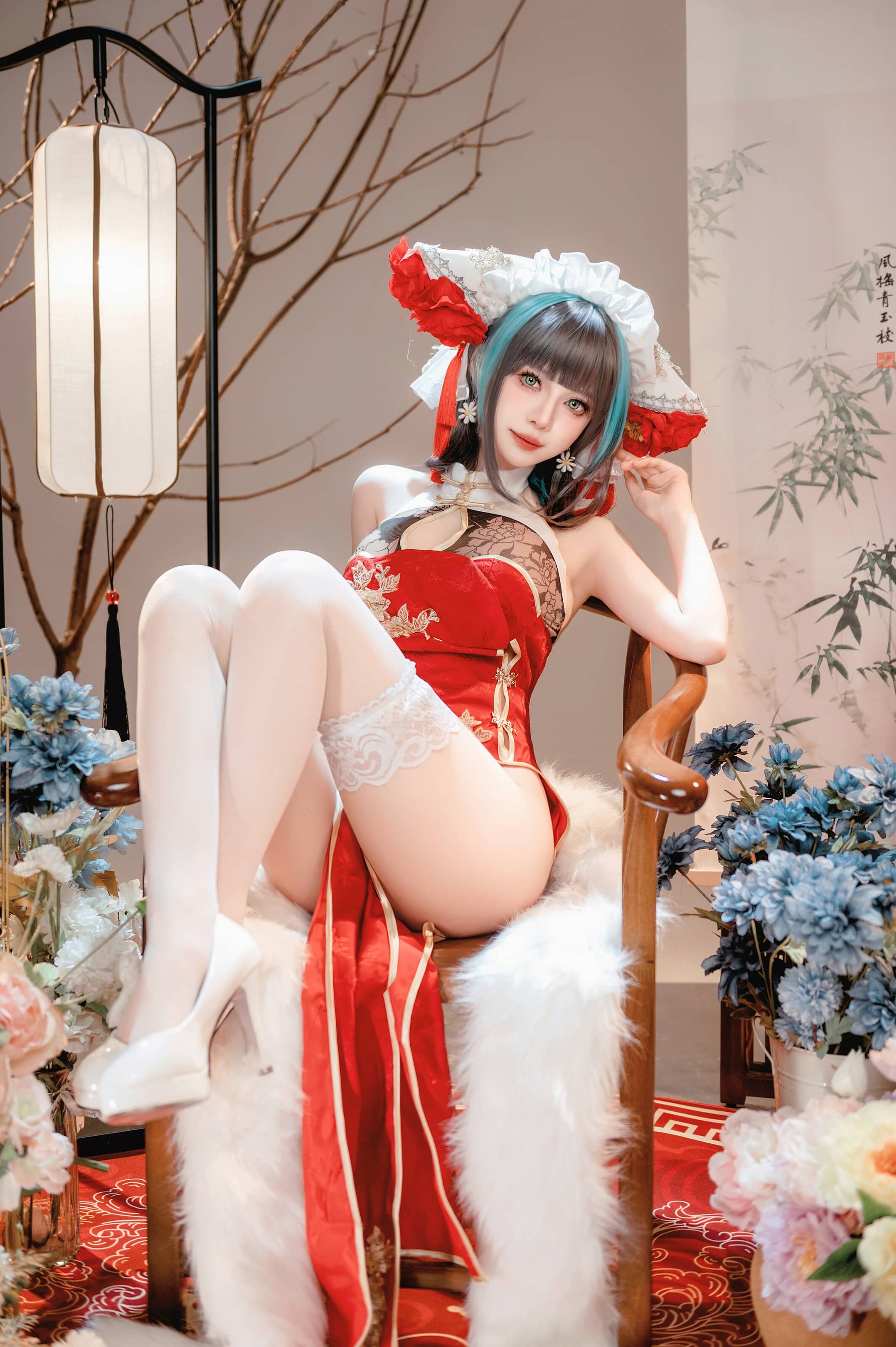 Shika小鹿鹿 碧蓝航线 新年柴郡