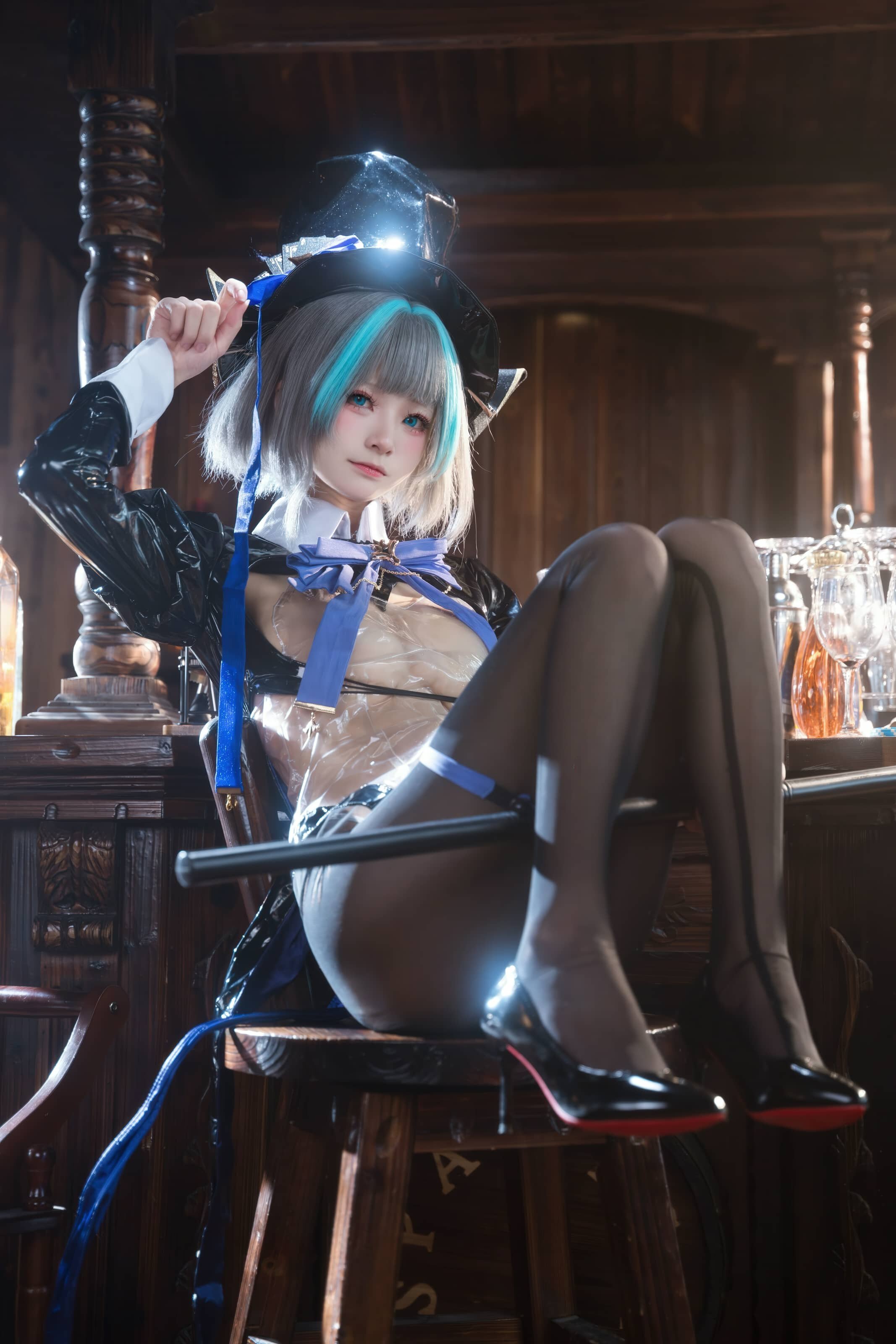 九柒喵 柴郡兔女郎