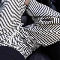 Штаны для отдыха, альпинистский тонкий костюм, подходит для подростков, свободный прямой крой, в американском стиле, защита от солнца, высокая талия, А-силуэт