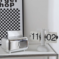 Часы, серебряная туалетная бумага, комплект