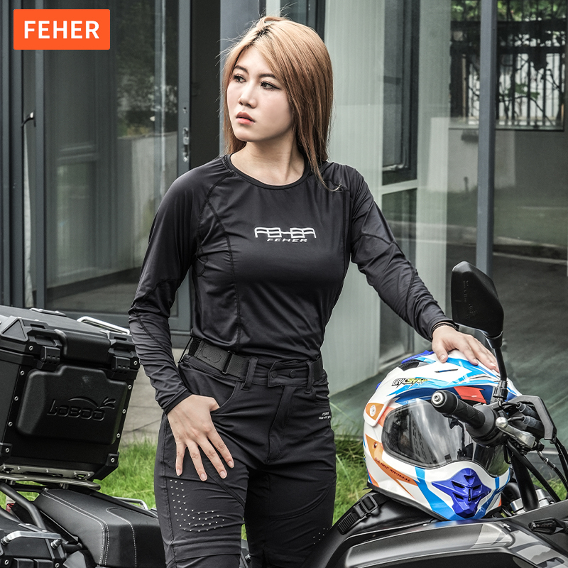 Feher Motorcycle Quick-Drying Clothing Summer Cycling Slip-On Clothing for Men and Women Motorcycle Breathable Ice Silk Underwear Racing Sweat-Wicking Clothing Feher Motorcycle Quick-Drying Clothing Summer Cycling Slip-On Clothing for Men and Women Motorcycle Breathable Ice Silk Underwear Racing Sweat-Wicking Clothing