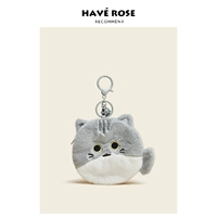 Серо -белый кот (кошелек монеты)