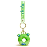 Оригинальный дизайнерский пончик, изысканный брелок, подвеска, украшение на сумку для влюбленных, лягушка, подарок на день рождения