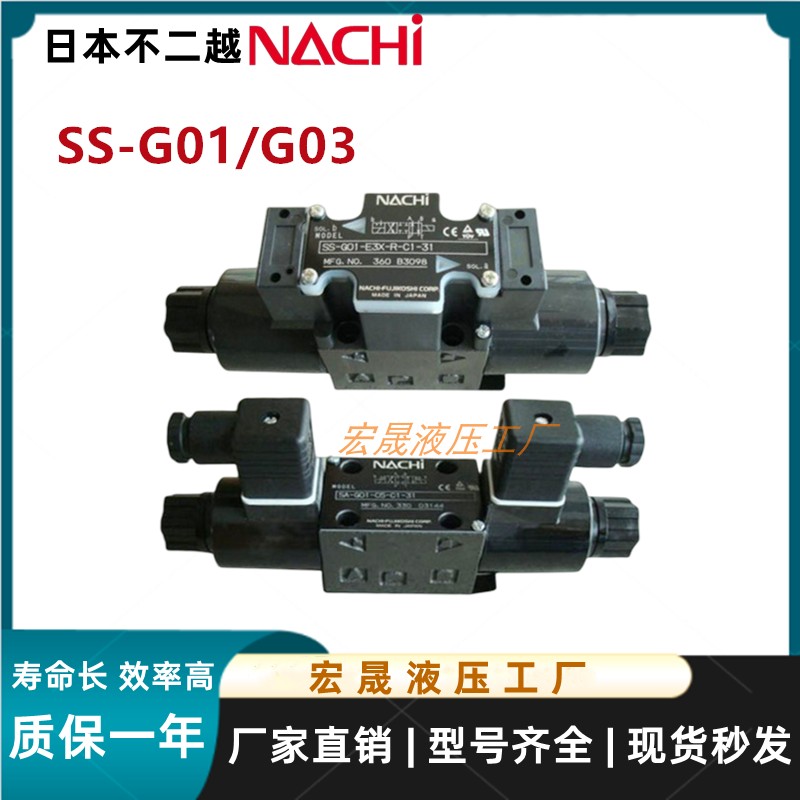 Sоленоидный клапан NACHI Biyue SS-G01-C6-GR-D2-31 G03-C5/A3X/A5-C1/C2-30