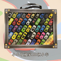 Best childhood 100 inertial back - strength alloy car small collection set boy toy model