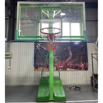 Standard basketball frame lift basketball frame 3 05 m can dunk with wheel moving scalable basketball frame
