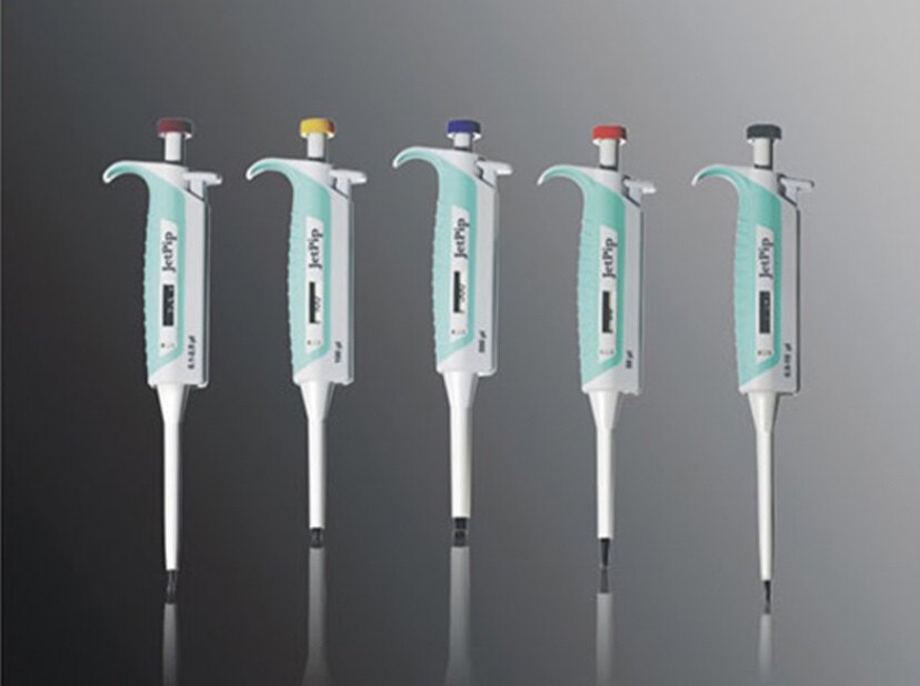 JET/洁特单道微量移液器0.1&mu;l-1000&mu;l手动固定移液5&mu;l-1000&mu;l