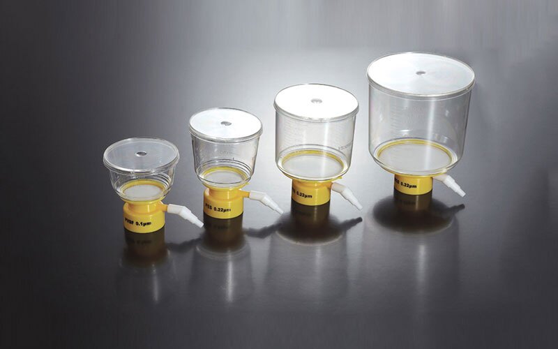 JET/洁特500ml一次性真空式过滤器0.10&mu;m0.22&mu;m0.45&mu;m过滤上杯