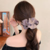 Extra-Large Satin Scrunchie 2025 Trendy Hair Tie That Doesn'T Pull on Hair and Leaves No Marks, Korean Style Atmospheric Hair Accessory