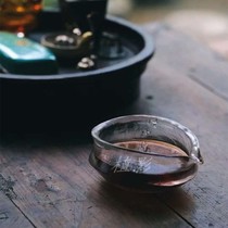 Rongming полностью ручная глазурованная чашка Sung Wind Fair устойчивая к высоким температурам ретро-разделитель для чая утолщенная даже чашка чайная церемония чайный сервиз кунг-фу