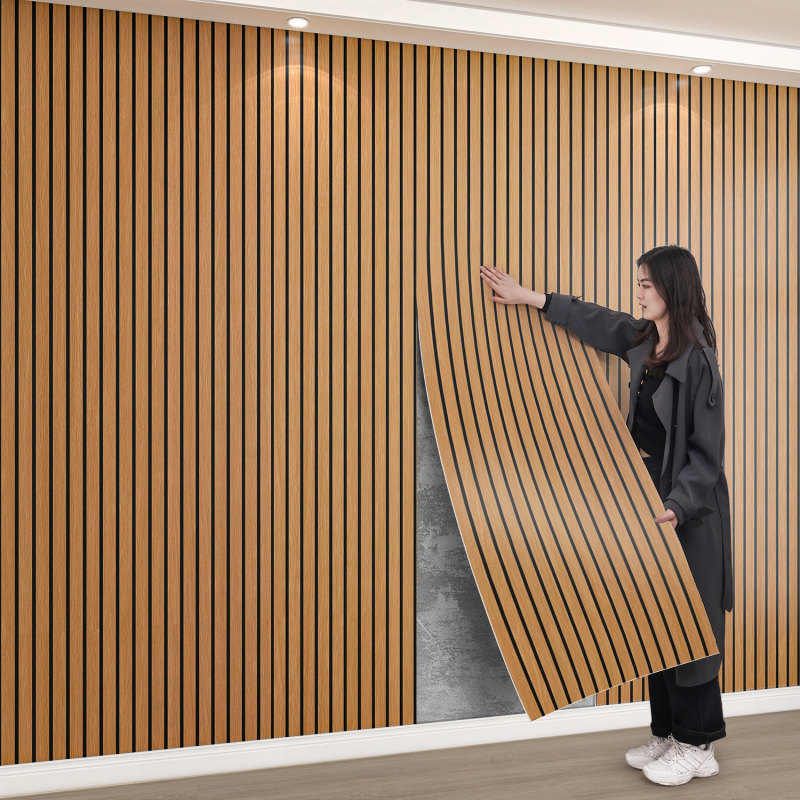 Grille Board Wall Stickers Self-Adhesive Waterproof and Moisture-Proof 3D Stereo Living Room Tv Background Wall Decoration Wall Panels Wall Stickers