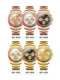 Swiss Watch Men's Panda Daytona Rainbow Di Watch Men's Colored Diamond Waterproof High-End Elegant Men's Watch