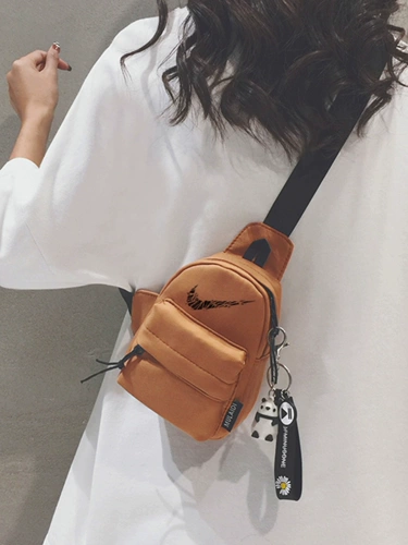 NY&NB Нагрудная сумка, сумка через плечо, японская сумка для телефона, сумка на одно плечо, поясная сумка