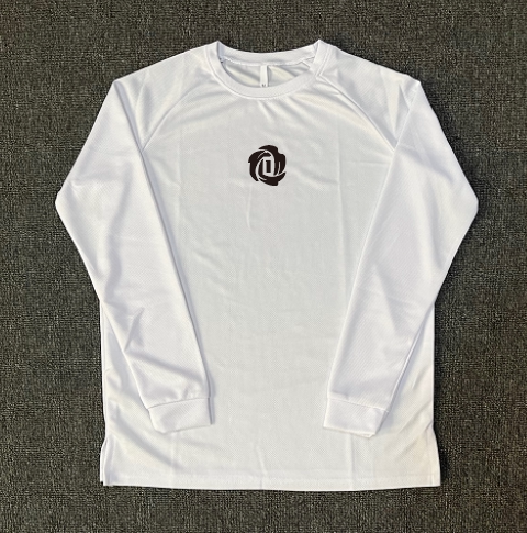 Rose Quick-Drying Long-Sleeved T-Shirt Men's American Retro Style Classic Rose No. 1 Printed Loose Jersey Training Uniform