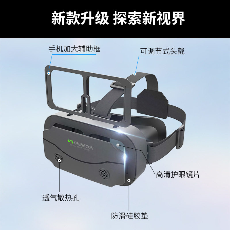 千幻魔镜G13智能眼镜怎么用?爱奇艺VRapp+3D头盔手机盒子体验全解析_智能眼镜_淘宝数码网