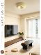 Vintage Cream-Style Bedroom Ceiling Light, French and Southeast Asian Style Bedroom Full-Spectrum Eye-Protection Children's Room Foyer Hallway Light