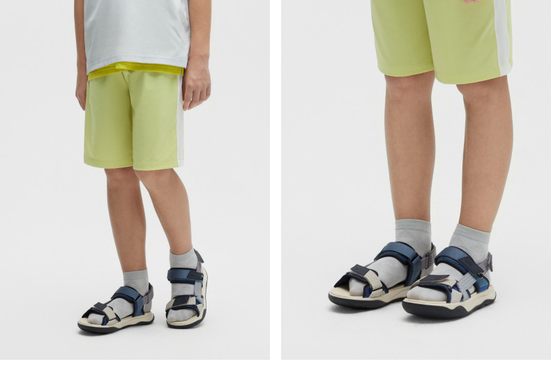3 Pairs | Jiao Nei Xiaoliangpi 302Cool Kidsren's Antibacterial Mesh Breathable Thin Short Socks for Boys and Girls in Spring and Summer — 16